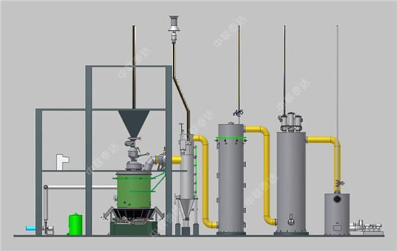 单段式煤气炉冷煤气站